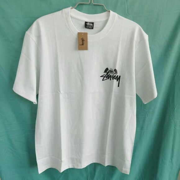 Stussy White Graphic Short Sleeve Tee - Picture 4 of 4